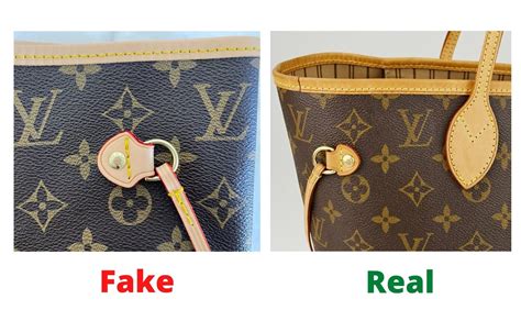 fake vs real louis vuitton neverfull monogram|[GUIDE] Louis Vuitton Neverfull Fake vs Real (50 Examples).